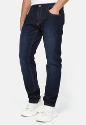 Indicode Herren Texas Jeanshose aus Baumwoll-Mischung mit Stretch 