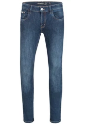 Indicode Herren Texas Jeanshose aus Baumwoll-Mischung mit Stretch 