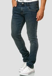 Indicode Herren Texas Jeanshose aus Baumwoll-Mischung mit Stretch 