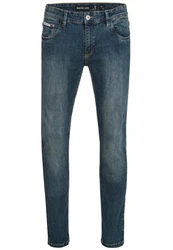 Indicode Herren Texas Jeanshose aus Baumwoll-Mischung mit Stretch 