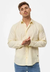 Indicode Langarmhemd INSville Khaki/Beige