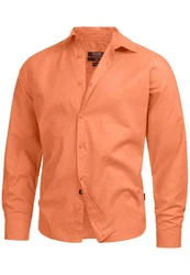 Indicode Langarmhemd INSville Orange