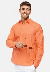 Indicode Langarmhemd INSville Orange