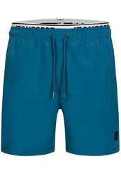 Indicode Badeshorts Solomon Blau/Hellblau