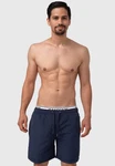 Indicode Badeshorts Solomon Dunkelblau/Blau