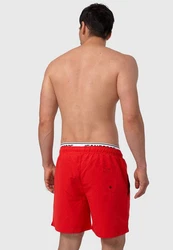 Indicode Badeshorts Solomon Rot