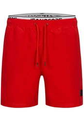 Indicode Badeshorts Solomon Rot