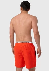 Indicode Badeshorts Solomon Rot/Orange