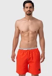 Indicode Badeshorts Solomon Rot/Orange