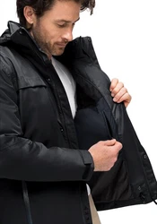 Maier Sports Funktionsjacke Peyor Grau/Dunkelgrau/Schwarz/Dunkelblau