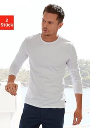 H.I.S Langarmshirt (Packung) 