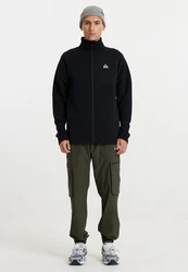 SOS Sweatjacke Muju Schwarz/Dunkelgrau
