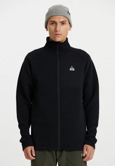 SOS Sweatjacke Muju Schwarz/Dunkelgrau