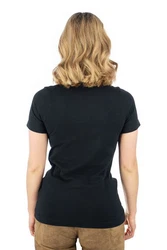 OS-Trachten Trachtenshirt Uginoy Türkis/Braun/Grün
