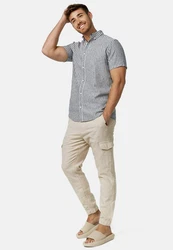 Indicode Cargo Stoffhose Booth Fog