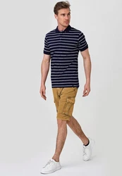 Indicode Cargoshorts Blixt Khaki/Beige/Braun