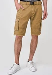 Indicode Cargoshorts Blixt Khaki/Beige/Braun