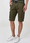 Indicode Cargoshorts Blixt Dunkelgrün/Khaki/Grün Indicode Cargoshorts Blixt Dunkelgrün/Khaki/Grün