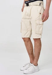 Indicode Cargoshorts Blixt Khaki/Beige
