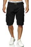 Indicode Cargoshorts Blixt Dunkelblau/Schwarz Indicode Cargoshorts Blixt Dunkelblau/Schwarz