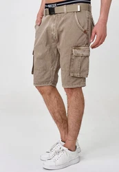 Indicode Cargoshorts Blixt Khaki/Beige