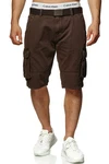 Indicode Cargoshorts Blixt Dunkelbraun/Dunkelrot/Braun/Bordeaux Indicode Cargoshorts Blixt Dunkelbraun/Dunkelrot/Braun/Bordeaux
