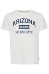 Blend T-Shirt Logo T-Shirt NO BAD DAYS (6243) Weiß (6243)