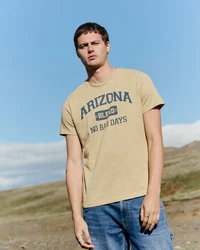 Blend T-Shirt Logo T-Shirt NO BAD DAYS (6243) Sand (6243)