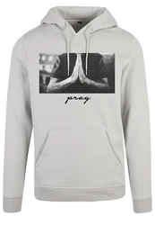 Mister Tee Herren Pray Hoody Kapuzenpullover Grau