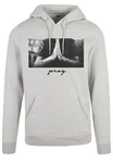 Mister Tee Herren Pray Hoody Kapuzenpullover Grau