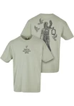 Mister Tee Justice Oversize Tee (1-tlg) Dunkelgrün/Khaki/Hellgrün/Grün