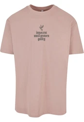 Mister Tee Justice Oversize Tee (1-tlg) Rosa