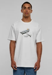 Mister Tee T-Shirt CCTV Oversized Weiß