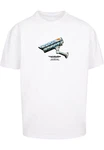 Mister Tee T-Shirt CCTV Oversized Weiß