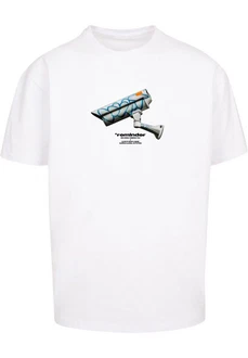 Mister Tee T-Shirt CCTV Oversized Weiß