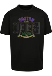 Mister Tee T-Shirt Upscale Lila/Schwarz/Dunkelgrün/Gold