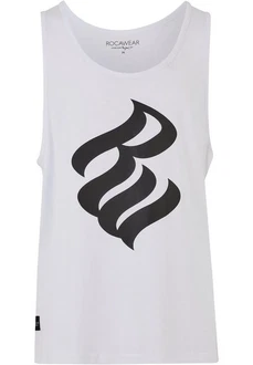 Rocawear Basic Tank Top Weiß/Rot/Dunkelgrau