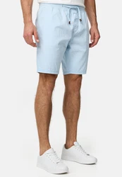 Indicode Chinoshorts Carver Hellblau
