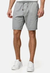 Indicode Chinoshorts Carver Grau/Hellgrau/Khaki