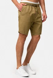 Indicode Chinoshorts Carver Khaki