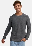 Indicode Strickpullover Loakim Dunkelgrau/Grau/Hellgrau