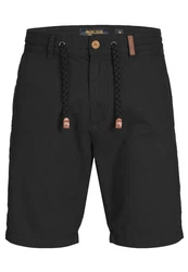 Indicode Bowmanville Shorts Schwarz/Khaki