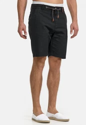 Indicode Bowmanville Shorts Schwarz/Khaki