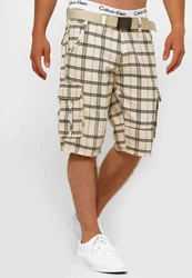 Indicode Cargoshorts Blixt Beige/Khaki