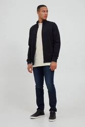 Blend Sweatjacke BHAvebury Hellblau/Schwarz/Dunkelblau/Blau