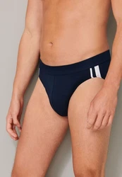 Schiesser Slip Organic Cotton mit seitlichen Streifen (3-St) im 6er Pack 