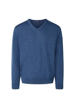 MAERZ Muenchen Pullover Blau/Hellblau/Dunkelblau MAERZ Muenchen Pullover Blau/Hellblau/Dunkelblau