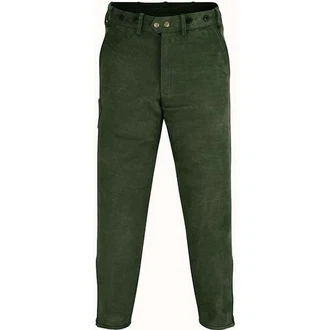 German Wear Lederhose GW601 Jägerhose Jagdhose Dunkelgrün/Grün/Khaki
