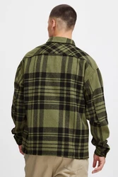 !Solid Wolljacke SDFullmann Dunkelgrün/Grün