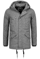 Jeff Winterjacke Anders Grau/Dunkelgrau/Hellgrau
